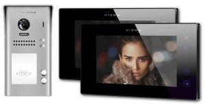 Wideodomofon 2-rodzinny M1021B-2 / S1102A 