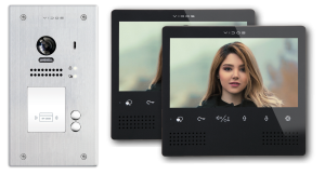 Wideodomofon 2-rodzinny M1023B / S1202A